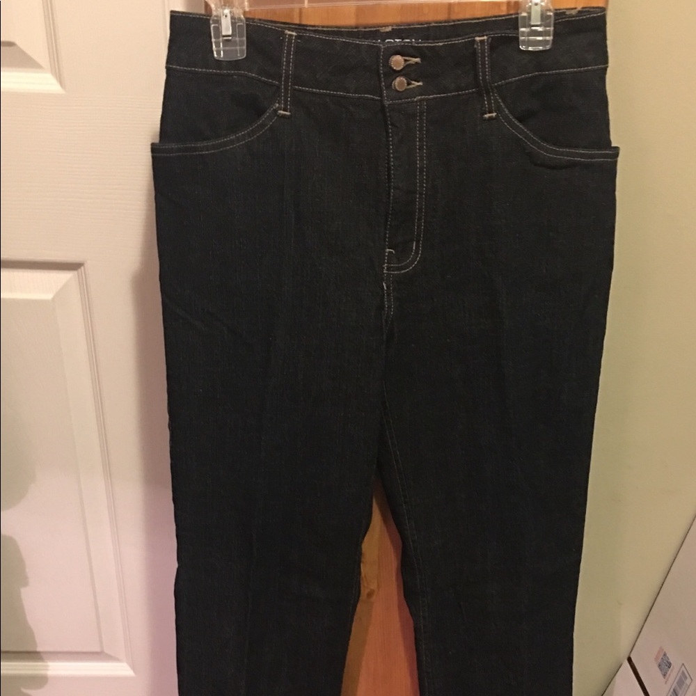 Like new blue jeans